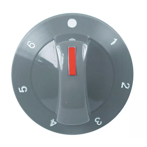 Horeca Parts - 7-Positionen-Drehschalter, Durchmesser 71 mm, Befestigung 6 x 4,6 mm, grau – Elektroherd Fagor (3241597)