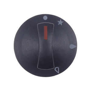 Horeca Parts - Pokrętło zaworu gazowego z zapalnikiem śr. 72mm mocowanie 8x6mm czarne - Kuchnia gazowa Fagor (5055616)
