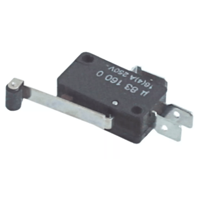 Horeca Parts - Mikrowyłącznik OMRON D3V-166-1C5 16A 250V z dźwignią rolkową 28 mm – 1NO + 1NC - ITV