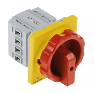 Horeca Parts - 2-Positionen-Drehschalter mit Nocken, 0-1, 4-polig, 690 V, 16 A, 6 x 6 mm – Gas-Pizzaofen Moretti Forni (5143636)