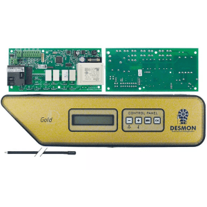 Horeca Parts - Set PCB ediție aurie, placă de alimentare și centrală, 155x73 mm, 3 sonde IP68 - Desmon