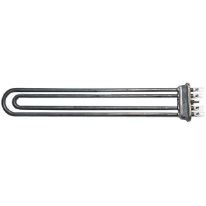 Horeca Parts - Grzałka 6000W 400V, długość 365 mm, kołnierz rozszerzany, złącze męskie Faston 6,3 mm - EGO