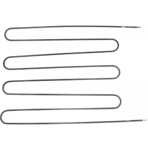 Horeca Parts - Grzałka 2500W 400V – dł. 638 mm, 2-otworowe mocowanie, złącze męskie Faston 6.3 mm, gwint 1/4" - Dexion