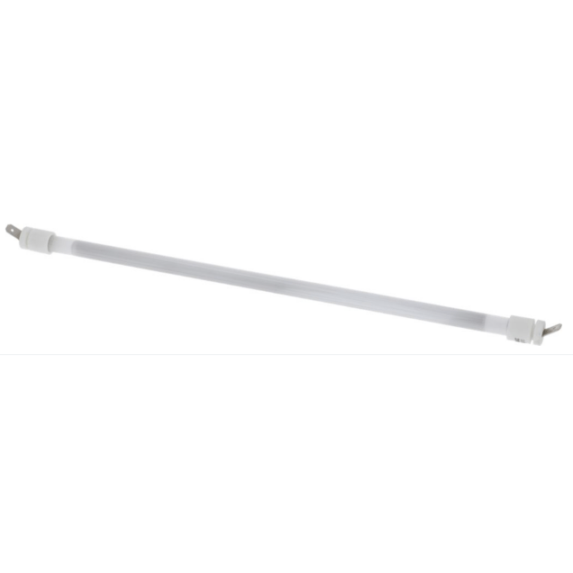 Horeca Parts - Kwarcowy element grzejny 200 W, 115 V, dł. 340 mm, ø 11 mm, złącze męskie Faston 6,3 mm - Elektryczny piec do pizzy Roller Grill (3755672)