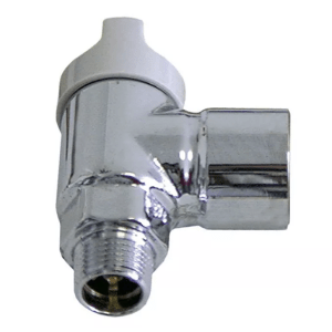Horeca Parts - Gniazdo gazowe wylotowe z termicznym zaworem bezpieczeństwa, połączenie 1/2", L1 15 mm, L2 88 mm, DIN 3383 (5156552)