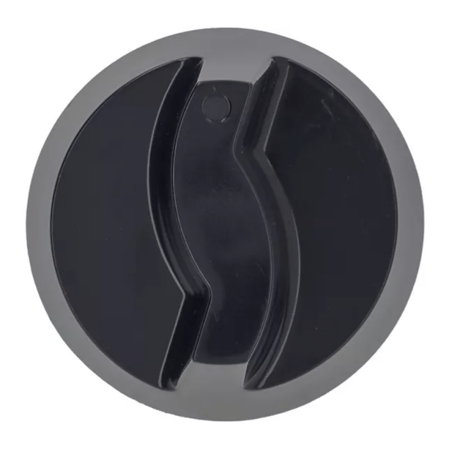 Horeca Parts - Pokrętło znak zerowy ø 76mm wał ø 10x8mm czarne (5239452)