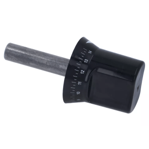 Horeca Parts - Pokrętło regulacyjne śr. 68mm śr. mocowania 18mm dł. mocowania 73mm - Krajalnica Fimar