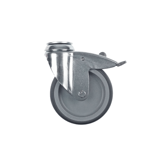 Horeca Parts - Obrotowe koło podporowe, H 160 mm, z obrotowym hamulcem, otwór śruby ø 11 mm, temperatura -20 do +60 °C, ø 125 mm - Abner, Franke (5113542)