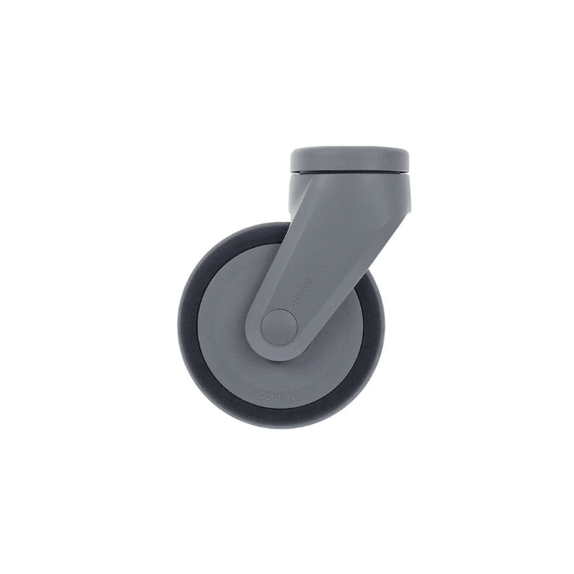 Horeca Parts - Obrotowe koło podporowe, H 135 mm, otwór śruby ø 10,3 mm, ø 100 mm, szerokość koła 30 mm, obudowa plastikowa - Retigo (5118842)