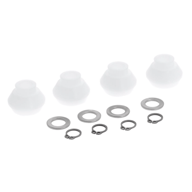 Horeca Parts - Rollensatz ø 29 mm, Bohrung ø 10 mm, für Haubenführung, 4 Stück – Hobart-Haubenspülmaschine (5977848)