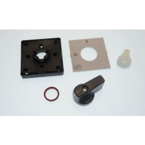 Horeca Parts - Pokrętło z ramką do przełącznika obrotowego wymiary 48x48mm - Piec do pizzy elektryczny Pizza Group (347651)
