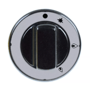Horeca Parts - Pokrętło zaworu gazowego z zapalnikiem śr. 70mm mocowanie 8x6,5mm czarne (112255)