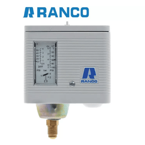 Horeca Parts - Hydrostat Ranco typ O16-H6703, przyłącze pionowe, niskie ciśnienie (ND), do chłodnictwa - Cab