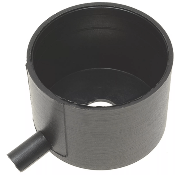 Horeca Parts - Drip tray: 60 mm diameter, 46 mm height, 20 mm hole diameter, 10 mm hose connection - FIORENZATO C.S. coffee machine