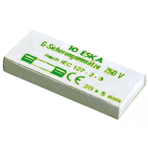 Horeca Parts - Bezpiecznik śr. 5mm dł. 20mm 1,6A 250V 10szt. - Zmywarka tunelowa Comenda (358602)