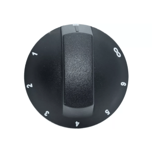 Horeca Parts - Pokrętło czarne 0 6+INF - Kuchnia elektryczna Tecnoinox (7127851)