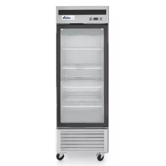 Horeca Parts - Szafa chłodnicza przeszklona, 1 drzwiowa, 610l Hendi 233160