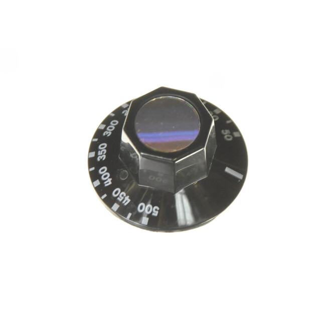 Horeca Parts - Pokretło czarne ø 50 mm, 50-500*C - Piece Fimar, Modular