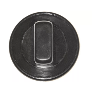 Horeca Parts - Pokrętło czarne ø 70mm średnica osi 8x6,5mm spłaszczenie uniwersalne - Lotus