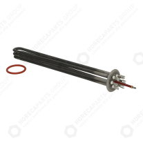Horeca Parts - Grzałka bojlera 6000W 230V kołnierz zewnętrzny ø 60 mm w komplecie z oringiem ø 58 mm - zmywarka gastronomiczna Vergina 50, A500-400, Revolution, Hendi, 233054, 233030, 231685, 231753, 230305, 233047  ( 3755029, 416257)