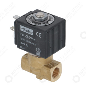 Horeca Parts - Elektromagnes 2-drożny PARKER VE146NV 230V 50/60Hz max 10 bar cewka ZB09 9W - Ekspres do kawy kolbowy Faema, Futurmat, Gaggia, Saeco