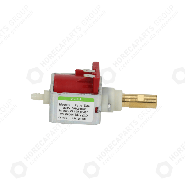 Horeca Parts - Pompă de vibrații EX5 48W 230V 50Hz, max. 15 bar, temp. max. apă 20°C - Cafetieră Cimbali cob