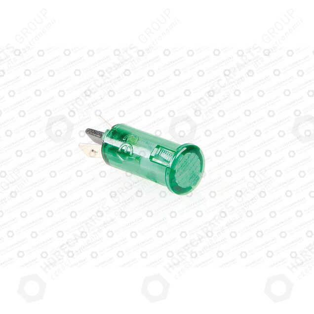Horeca Parts - Lampka kontrolna zielona -  frytownica, salamander, naleśnikarka