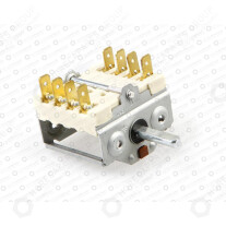 Horeca Parts - Przełącznik krzywkowy 4 pozycyjny sekwencja 0-1-0-1 16A 2NO 6x4,6mm dł. mocowania 23mm ceramika - Frytownica elektryczna Emmepi, Tecnoinox, Zanussi (3057177)