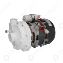 Horeca Parts - Pompă principală intrare ø exterior 45 mm - ieșire ø exterior 40 mm 0,75kW 230V 50Hz - rpm 2800 condensator 12.5 µf - Silanos, Mașini de spălat vase gastronomice modulare