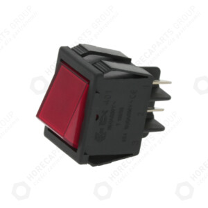Horeca Parts - Przełącznik 2-biegunowy czerwony 16A 250V - Ekspres do kawy kolbowy Expobar