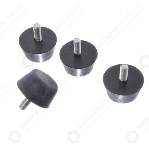 Horeca Parts - Nóżka ( zestaw 4 sztuk ) - Gofrownica, Opiekacz, Grill kontaktowy Hendi 212103, 263655, 263662, 263709, 263808, 263907, 263501, 263600, 264119, 212189