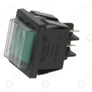 Horeca Parts - Przełącznik 2-biegunowy zielony 16A 250V