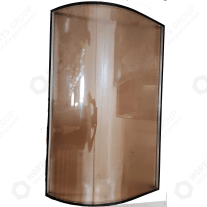 Horeca Parts - Front curved glass - size 88 x 76 - Hendi refrigerated salad table 232781