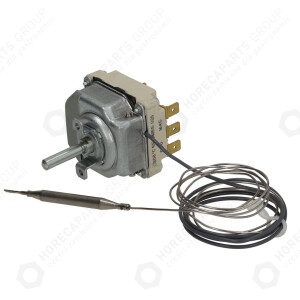 Horeca Parts - 3-phase control thermostat 50-300°C 6X79MM LONG. CAPILLARY 1740MM - Kromet electric spit 000.0E-6