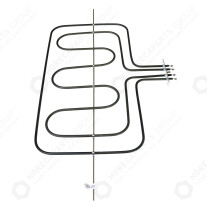 Horeca Parts - Horní ohřívač, gril 1000 + 2000W - plynový sporák Hendi 225813, 226117