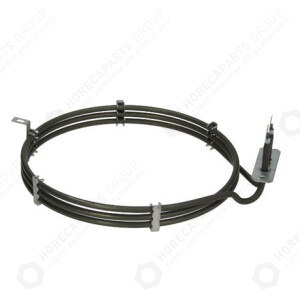 Horeca Parts - Grzałka 3000W / 230V śr. 240 mm - piec konwekcyjno-parowy Hendi 225547 (EF523EUD), 225530 (EF523UD), 225059 (EKF464-411DUD), 225042 (EKF464-411DUD), 225523 (EKF464-411-416UD), 225677