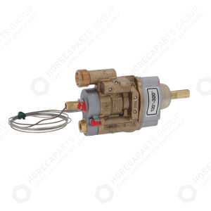Horeca Parts - Zawór gazowy z termostatem PEL typ 24ST 120-320°C wlot gazu M20x1,5 (średnica rury 12mm) - Kuchnie gazowe Ambach, Ascaso, Ascaso Factory, Bartscher, Electrolux, GIGA, Ilsa, Krefft, MBM-Italien, Offcar, Olis, Rosinox, Silko, Star-10, 3345006