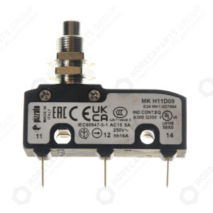 Horeca Parts - Mikrowyłącznik drzwi - Piec elektryczny multifunkcyjny Hendi 4xGN2/3 (225929) typ Pizzato MKH11D09, 5072486