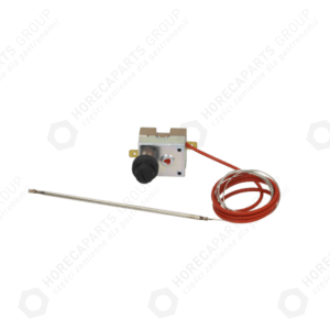Horeca Parts - Safety thermostat with 318 degree reset, capillary 1260 / sensor ø 3x135 mm - Hendi combi steamer series MKF (5174780, G375892)
