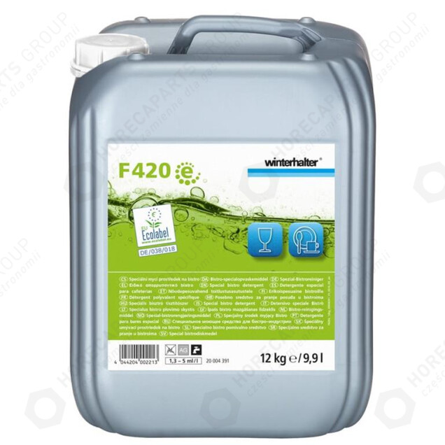Horeca Parts - Płyn do zmywarek F420 Winterhalter - 12 KG
