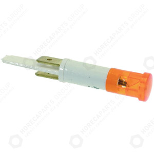 Horeca Parts - Kontrolka pomarańczowa 230V śr. 9mm 120°C