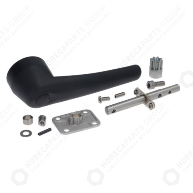 Horeca Parts - Mâner complet - Aragaz Lainox ABE156M, ABE156S, ABE156X, ABG156M, ABG156S, ABG156X (S7000731, LAR11100312, 5124613)