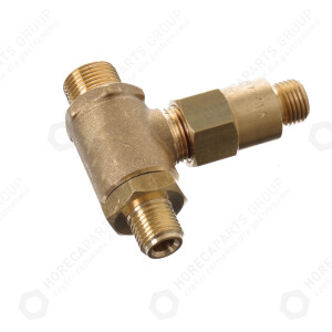 Horeca Parts - Zawór przeciwzwrotny 3-wyjścia 1/4"-1/4"-3/8" - Ekspres do kawy Wega Atlas, Luna. Pegaso, Polaris, Vela vintage ale, Wbar, IO, EVD, Sphera, Orion, Mininova, MyConcept