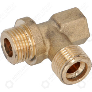 Horeca Parts - Trójnik bojlera  ø 1/2m-1/2m - ekspres kolbowy Bfc ,Brasilia, Cime ,De vecchi giuseppe ,Expobar