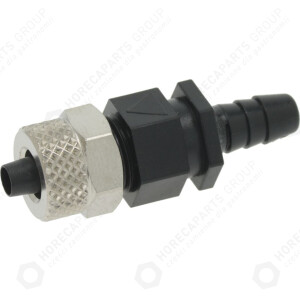 Horeca Parts - Zawór bezzwrotny / wejście 6mm / wyjście 4x6mm / długość 40mm - Zmywarki - Bores, Ascaso (VALBP, VALBPA, VALBPA+DADR6, 361104, 361578)