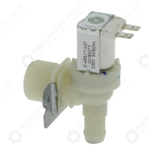 Horeca Parts - 1-way solenoid valve 220/240V 50/60Hz - max. temperature 90°C 3/4" inlet - outlet ø 13,5 mm