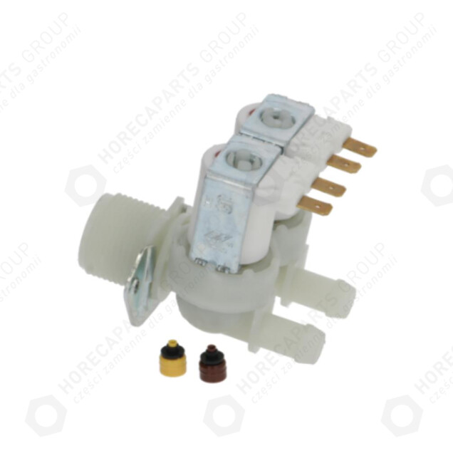 Horeca Parts - Gerades 2-Wege-Magnetventil 3/4''/10,5mm 1,2l/min und 2,5l/min