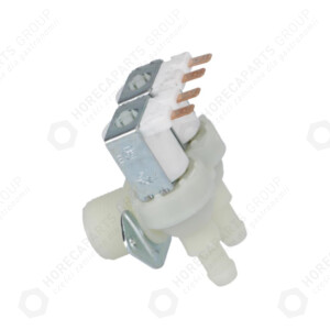 Horeca Parts - 2-way solenoid valve 230V 50/60Hz - max. temperature 90°C inlet 3/4" Adler, Angelo po, Ascaso, Brema, Candy, Comenda, Cookmax, Electrolux, Hoover, Indesit, Kastel, Mareno, Mastro, Whirlpool, Zanussi ( G370019 )