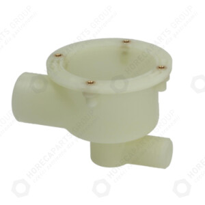 Horeca Parts - Zulauf Außendurchmesser 110 mm Innendurchmesser 80, mm Schlauchanschluss 29/45 mm - Silanos Gastronomie-Geschirrspüler