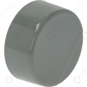 Horeca Parts - PRZYCISK OKRĄGŁY SZARY ø 23 mm